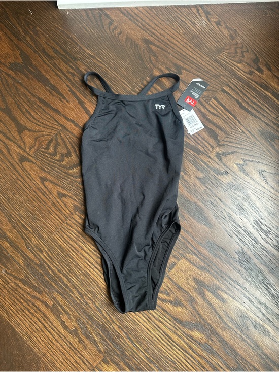 TYR Other - TYR Durafast Solid black One Piece swimsuit